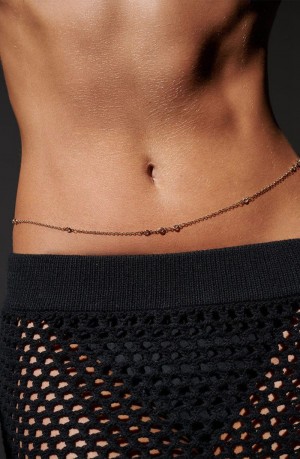 Babyboo Amour Belly Chain Gold USA | 153-DQJOEN