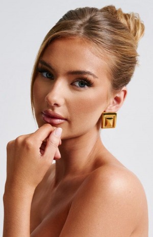 Babyboo London Earrings Gold USA | 097-NFCTUH