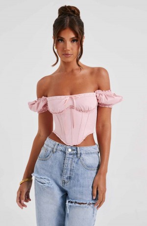 Babyboo Matilda Corset Blush USA | 782-LWSFXP