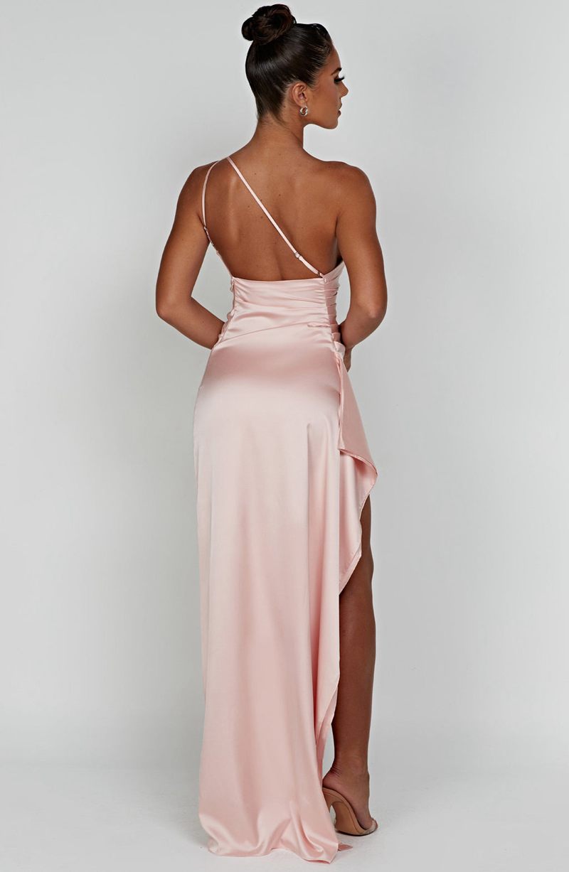 Babyboo Ariel Maxi Dress Blush USA | 135-RUVTLA