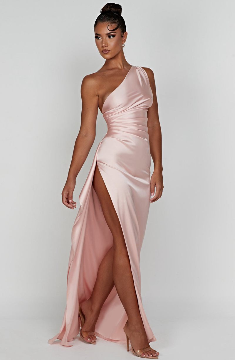 Babyboo Ariel Maxi Dress Blush USA | 135-RUVTLA