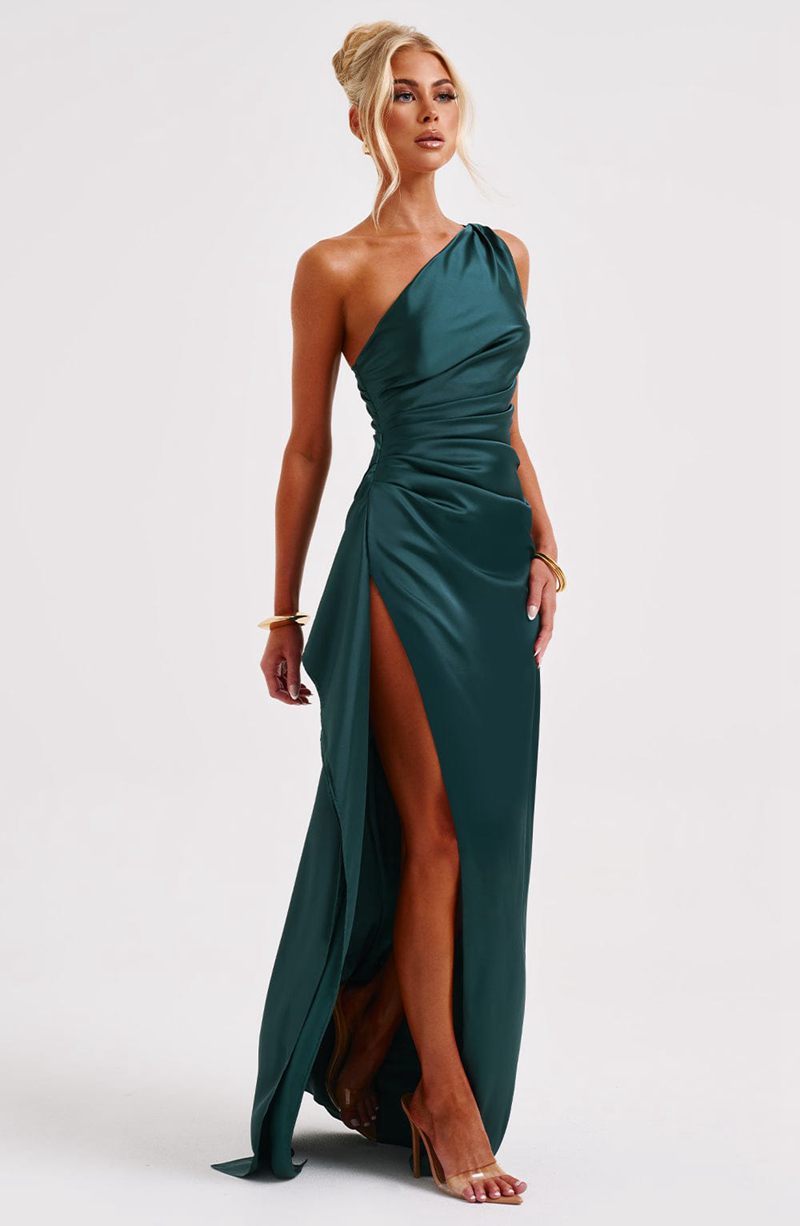 Babyboo Ariel Maxi Dress Emerald USA | 945-WOKAER