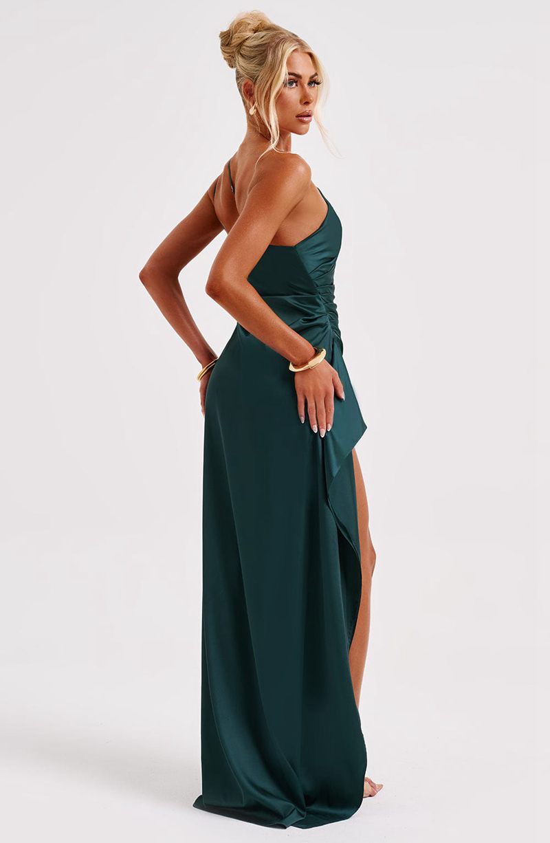 Babyboo Ariel Maxi Dress Emerald USA | 945-WOKAER