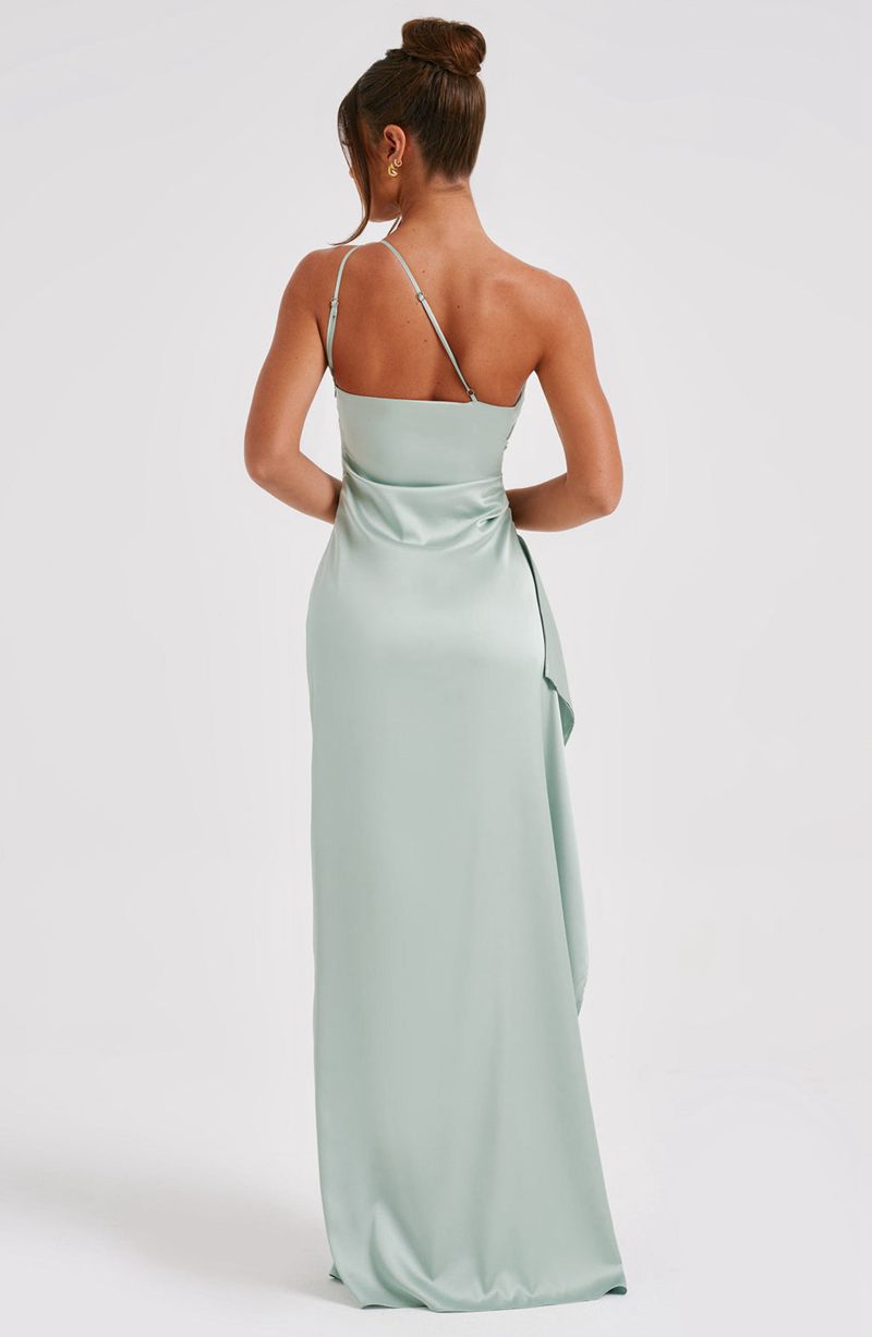 Babyboo Ariel Maxi Dress Sage USA | 102-TYXPVD