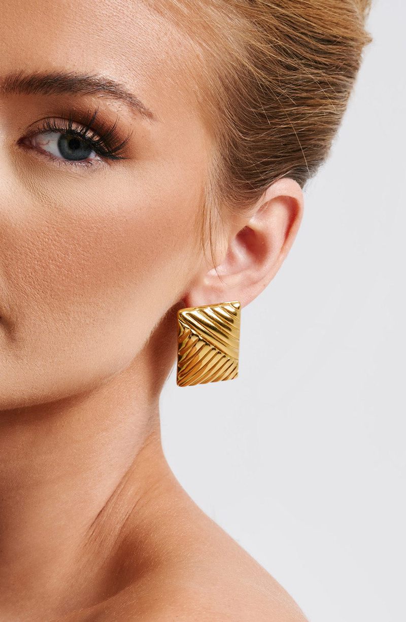 Babyboo Bronte Earrings Gold USA | 314-FLQHSV