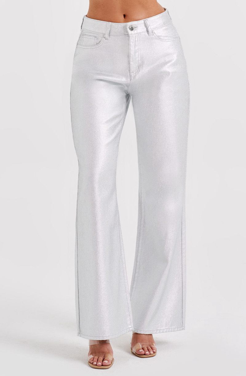 Babyboo Cassidy Pant Silver USA | 356-PLBTRC