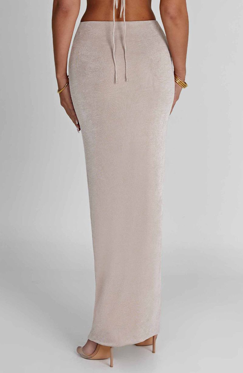 Babyboo Fifi Maxi Skirt Champagne USA | 175-GLUCTB