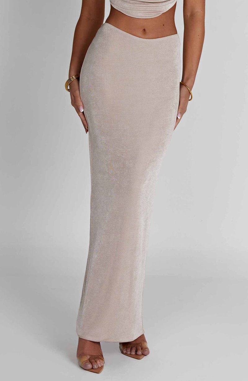 Babyboo Fifi Maxi Skirt Champagne USA | 175-GLUCTB