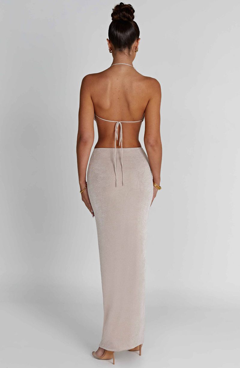 Babyboo Fifi Maxi Skirt Champagne USA | 175-GLUCTB