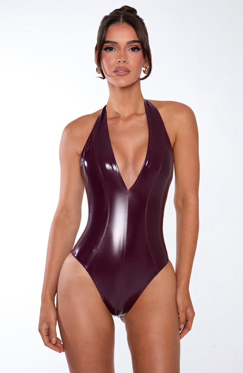 Babyboo Harley Bodysuit Cherry Lacquer USA | 928-TLMIKE