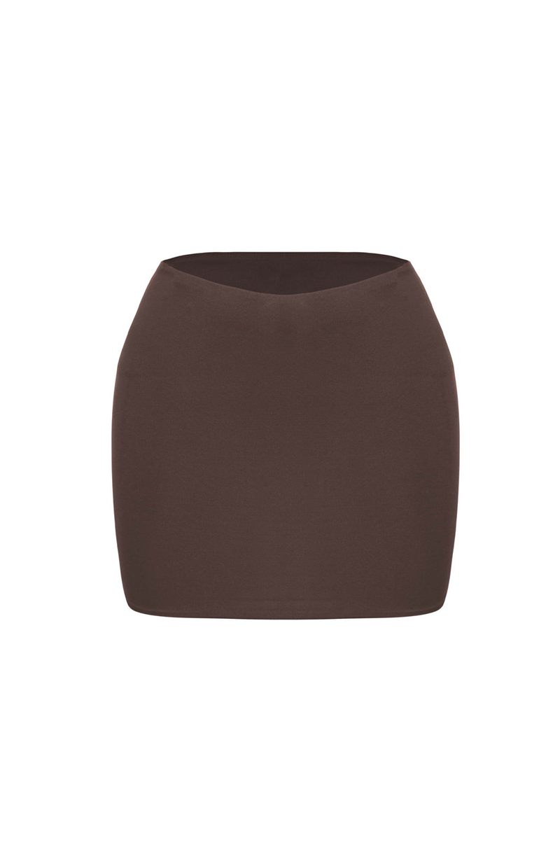 Babyboo Rein Mini Skirt Chocolate USA | 527-GXJOUV