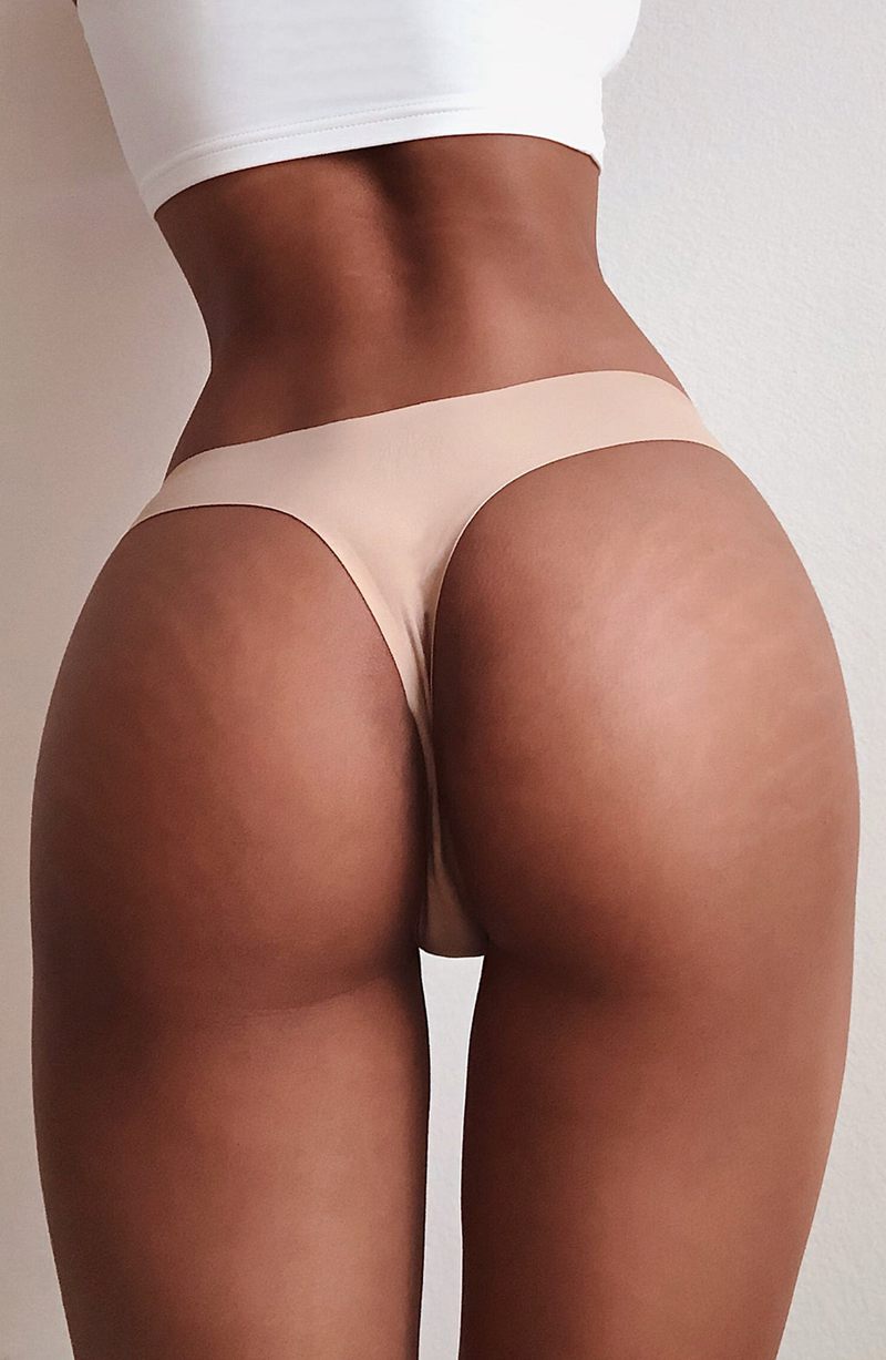 Babyboo Seamless Thong Nude USA | 523-AMXRKD