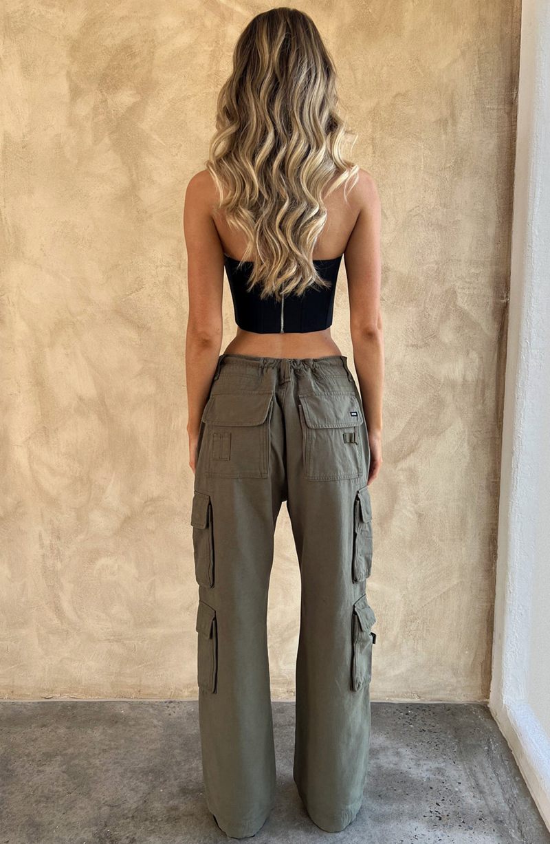 Babyboo Tinashe Cargo Pants Khaki USA | 983-SUECFM