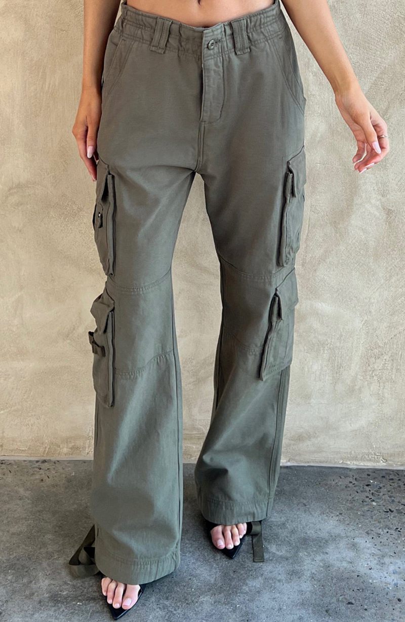 Babyboo Tinashe Cargo Pants Khaki USA | 983-SUECFM